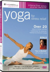 Video DVD Cover Yoga Stress Relief